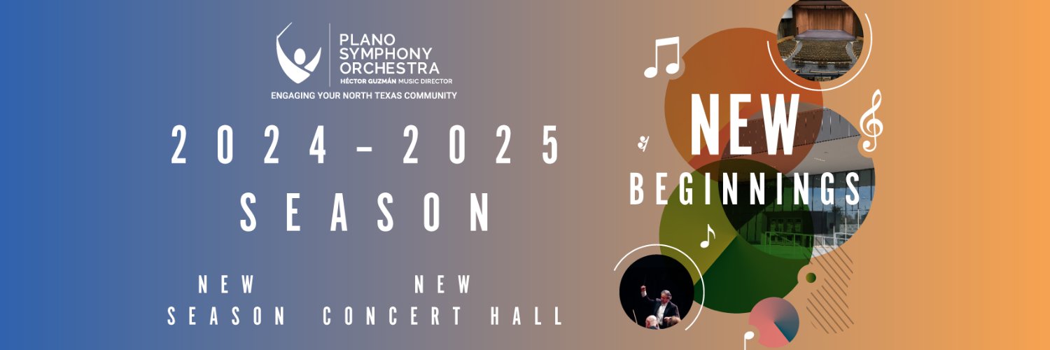 Plano Symphony banner