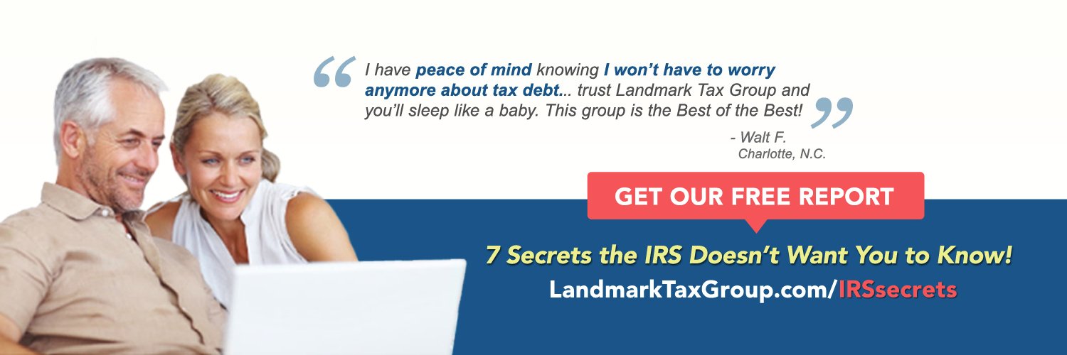 Landmark Tax Group banner