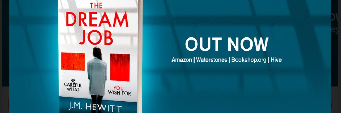 J.M Hewitt Author #TheDreamJob banner
