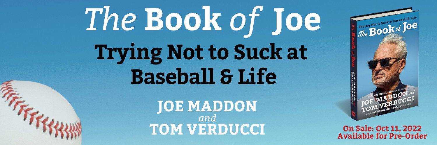 Joe Maddon banner