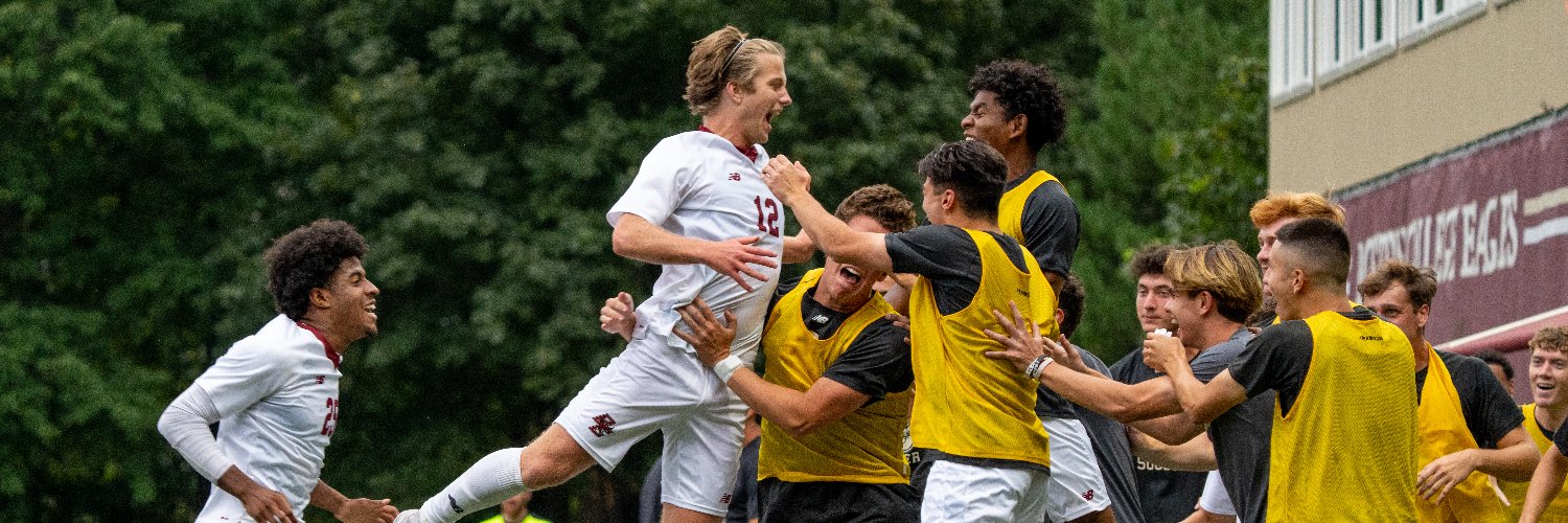 BC Men's Soccer's banner
