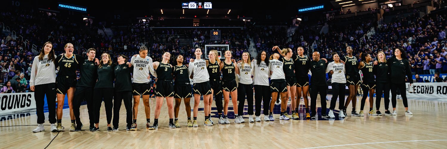 Colorado Women's Basketball 🦬 Profile Banner