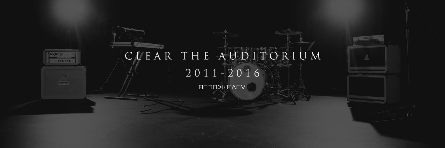 Clear The Auditorium banner