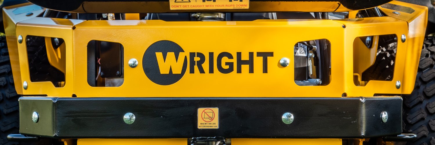Wright Mowers banner