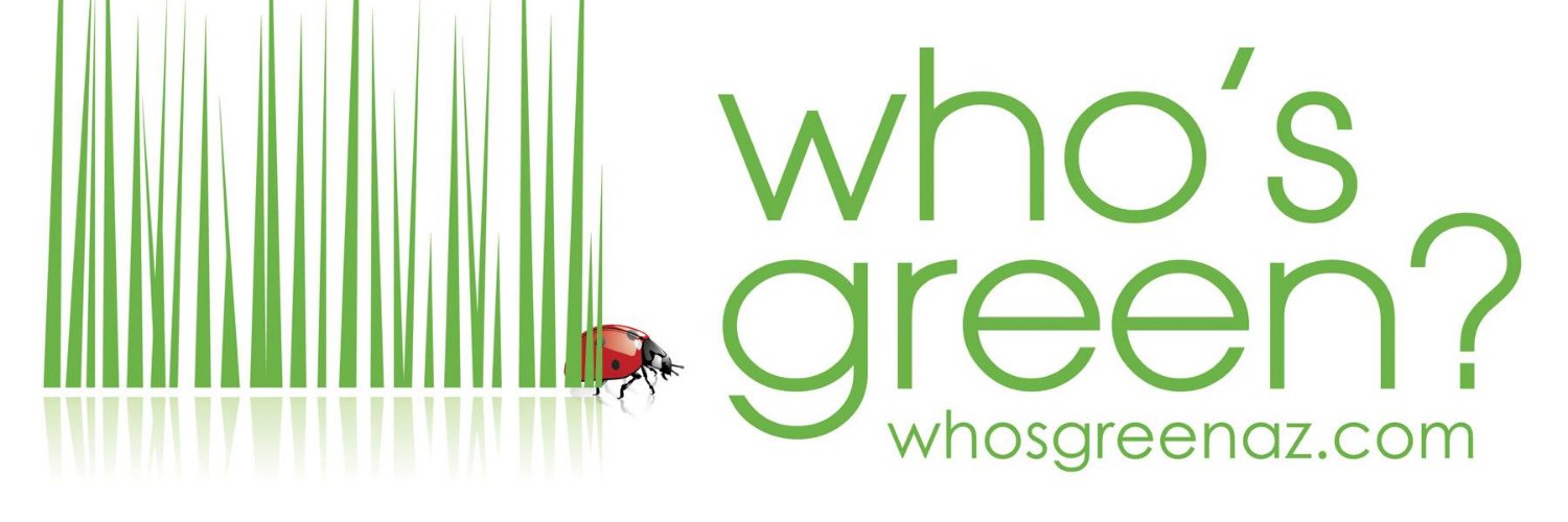 Who's Green? banner