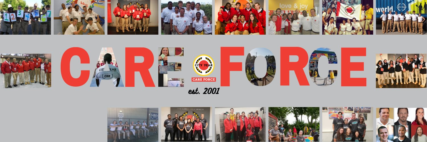 City Year Care Force banner