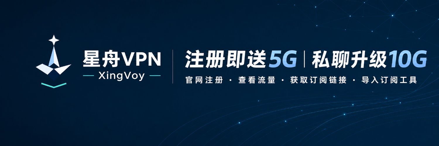 星舟VPN banner