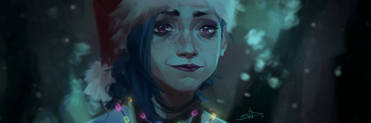 Snow the wolf banner