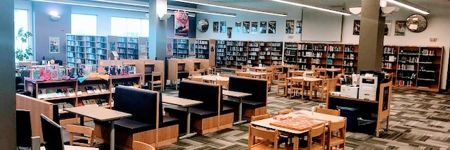 FZ West High Library banner