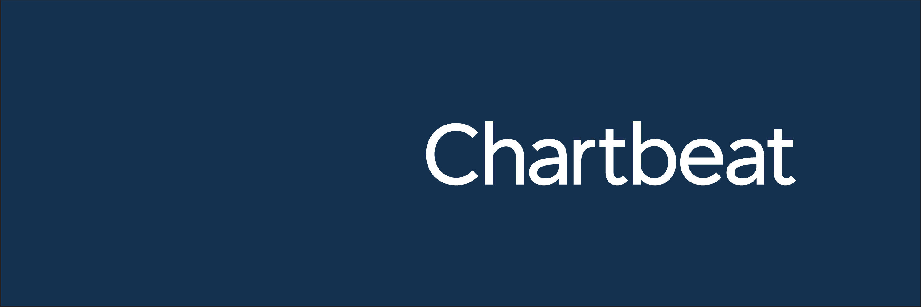 Chartbeat Support banner