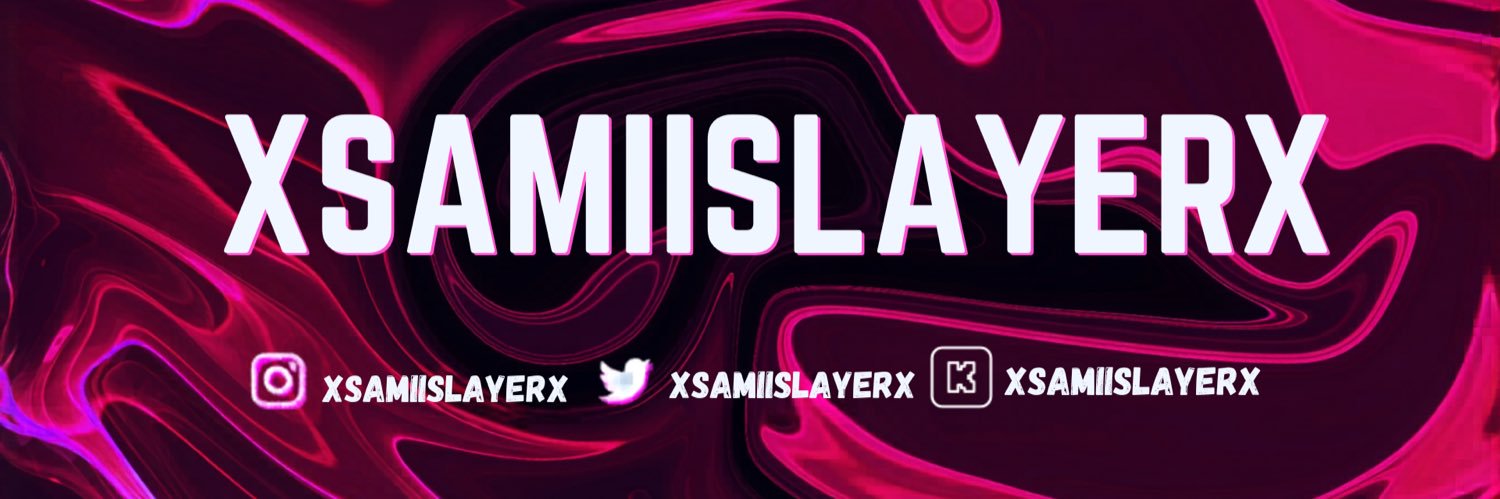 xSamiiSlayerx's profile banner image