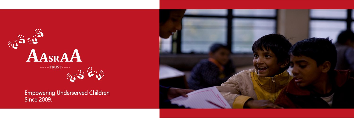 AasraaTrust's profile banner image