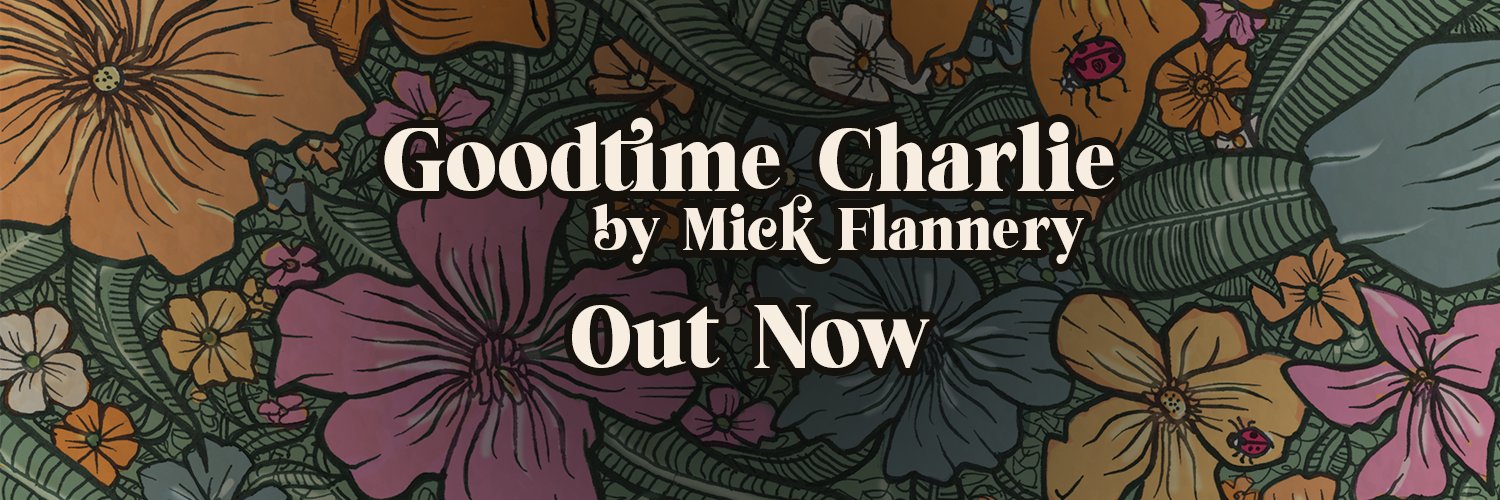 Mick Flannery's banner