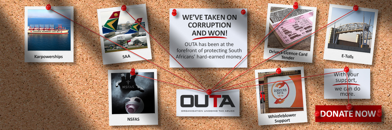 OUTA banner
