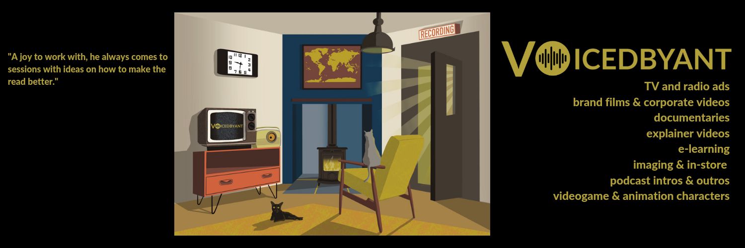 Anthony Hewson - voice actor banner