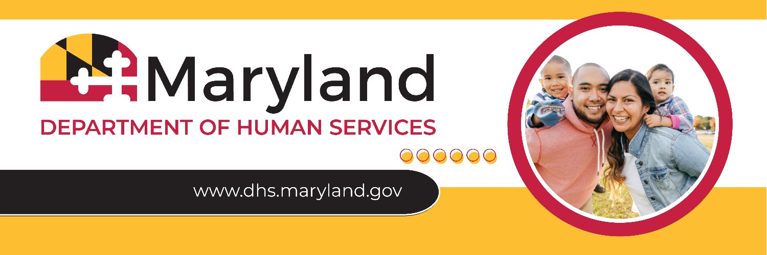 Maryland Department of Human Services's banner