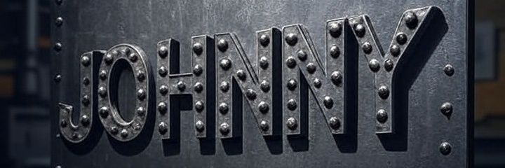 Johnny TV Metal Hockey banner