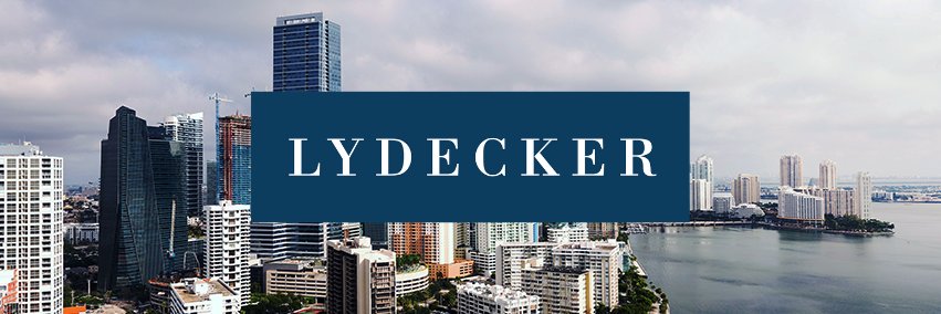 Lydecker banner