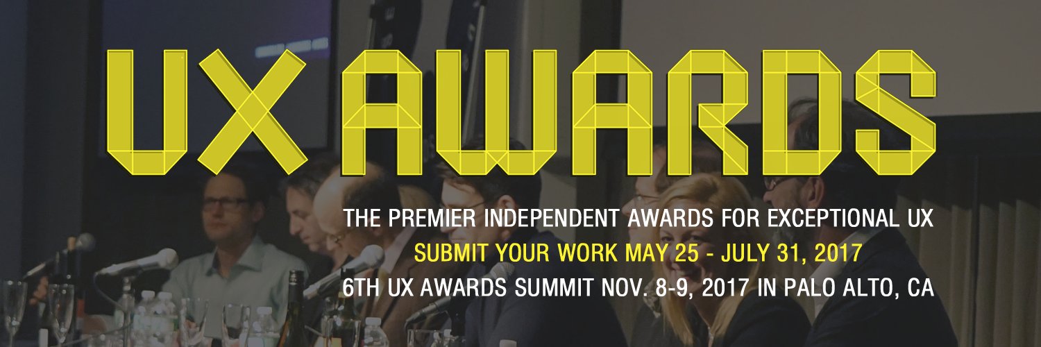 UXAwards banner