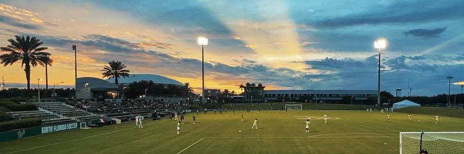 USF Men's Soccer's banner