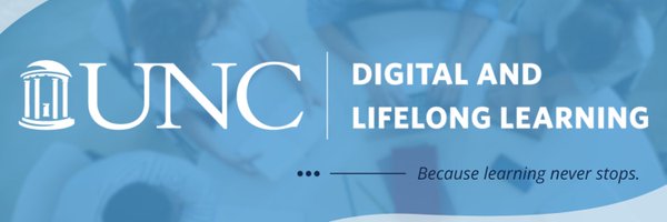 UNC Digital and Lifelong Learning Profile Banner