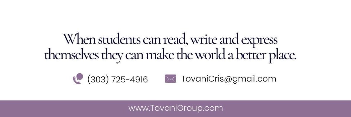 Cris Tovani banner