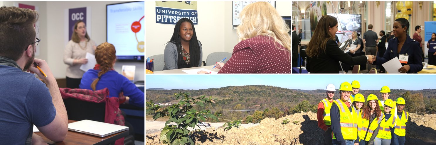 Pitt Career Center banner