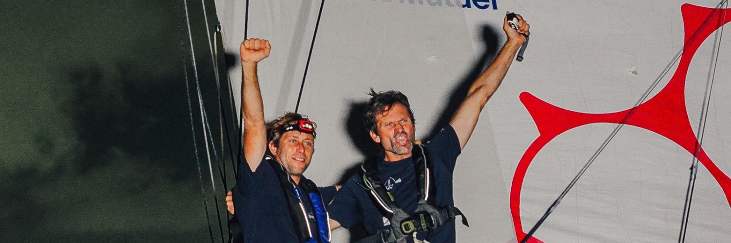 Ian Lipinski - Skipper Crédit Mutuel banner