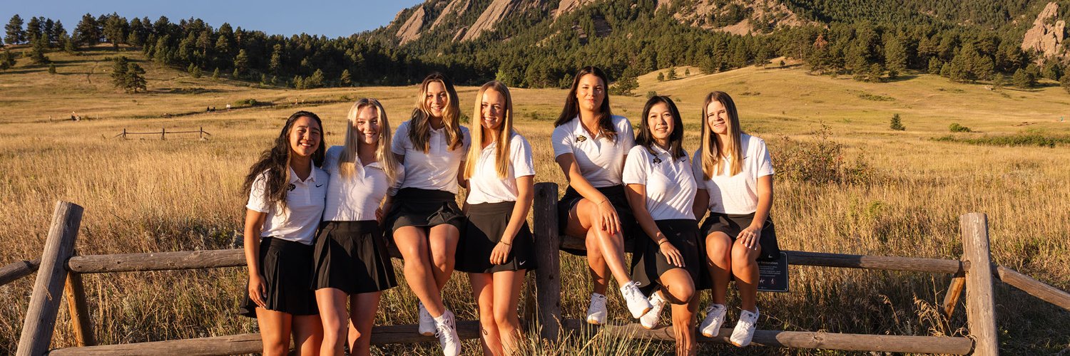 Colorado Buffaloes Women's Golf's banner