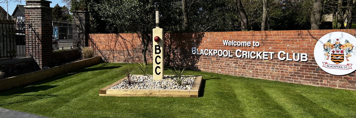 Blackpool Cricket Club banner