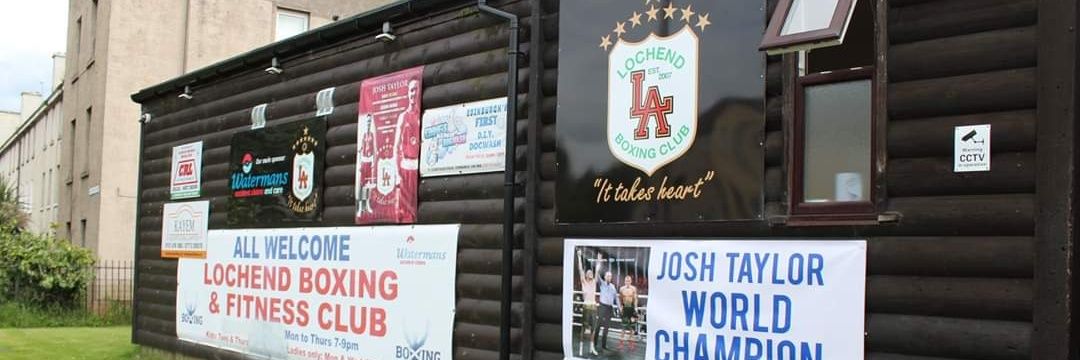 Lochend Boxing Club banner