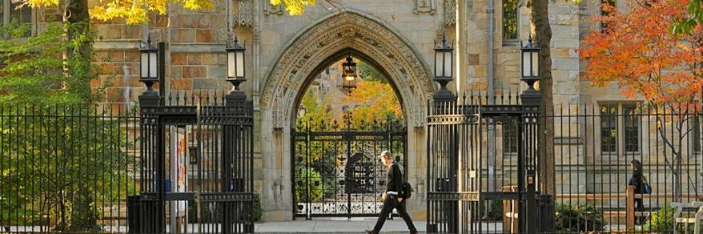 Yale Admissions banner