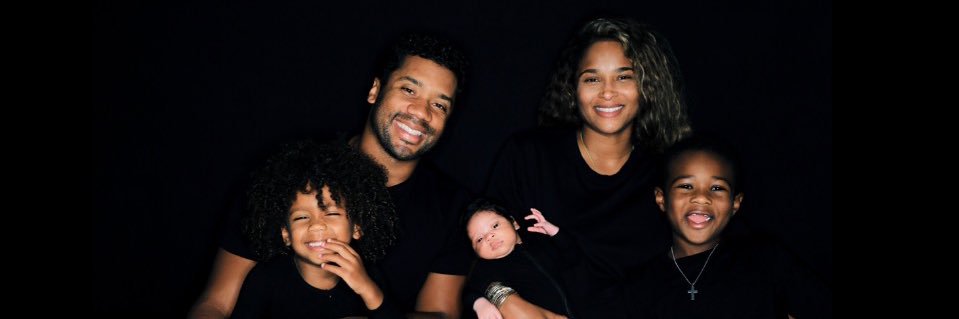 Russell Wilson's banner