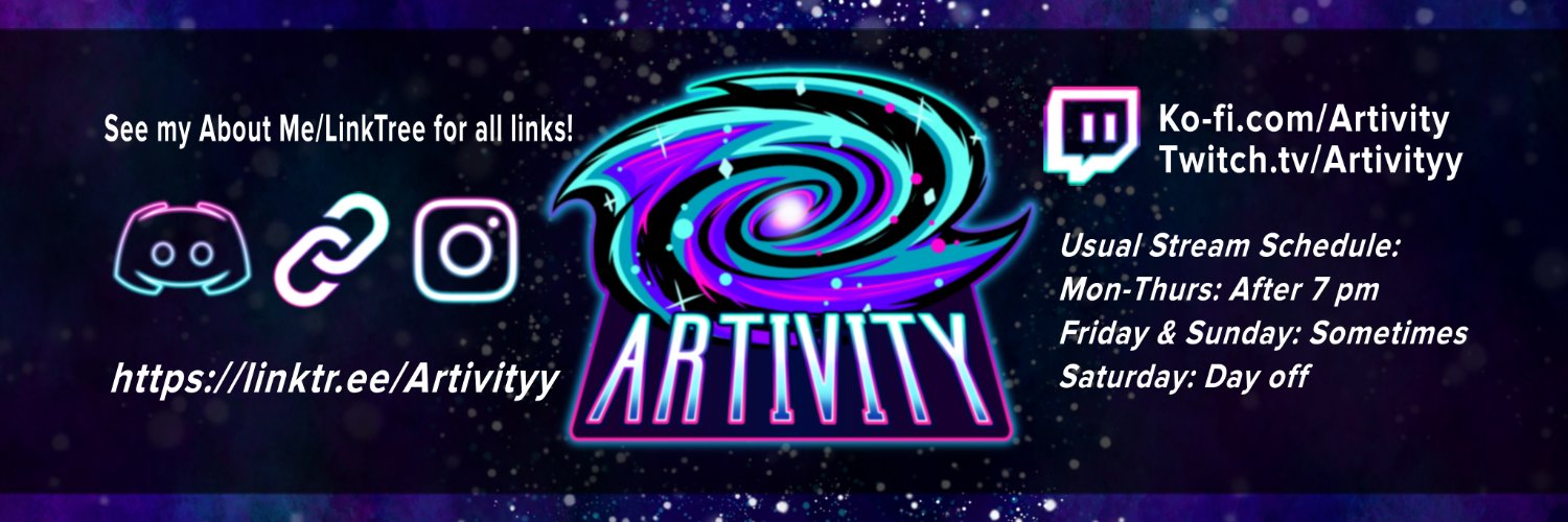 artivvity's profile banner image