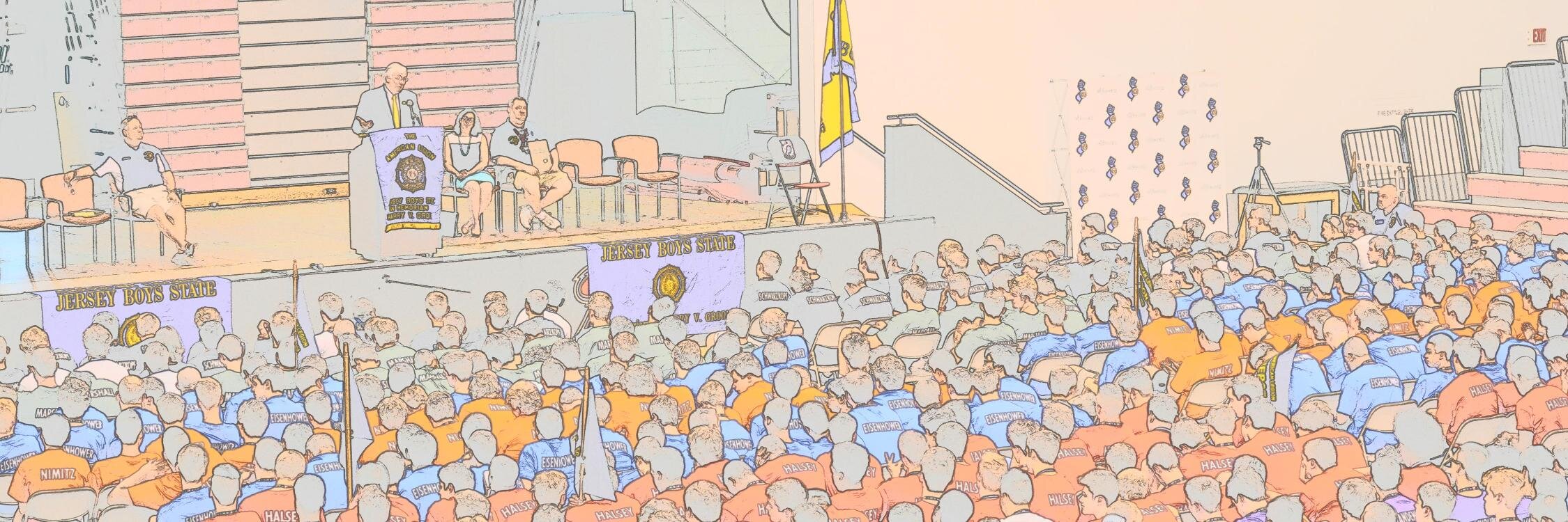 American Legion Jersey Boys State banner