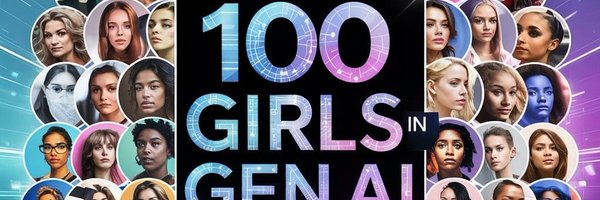100GirlsInGenAI Profile Banner