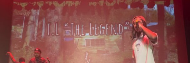 T.L “The Legend” banner