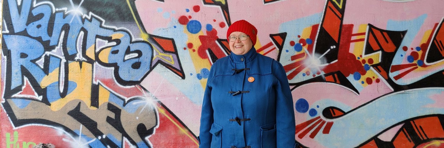 Leena Romppainen 🇫🇮 🇪🇺 @droidy@mastodon.online banner