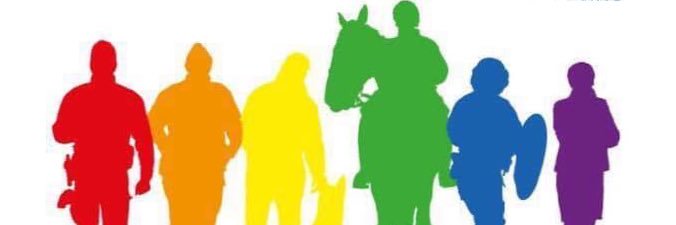 Rainbow Cops Belgium banner