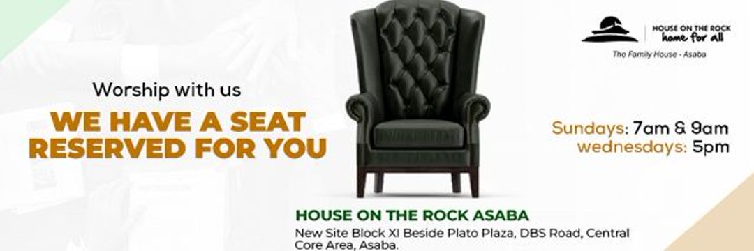 House On The Rock Asaba banner