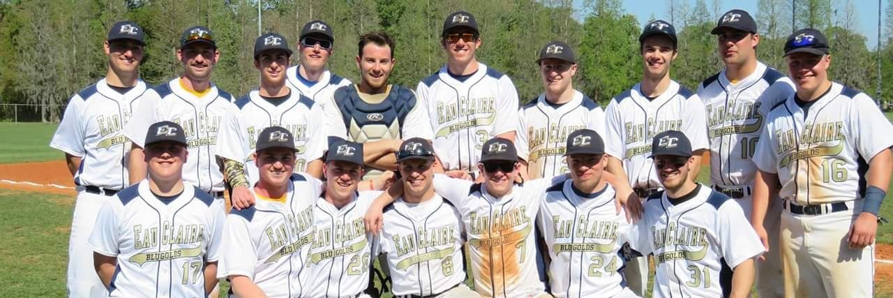 UWEC Baseball banner
