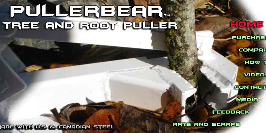 PullerBear Invasive Tree Puller and Weed Wrench banner