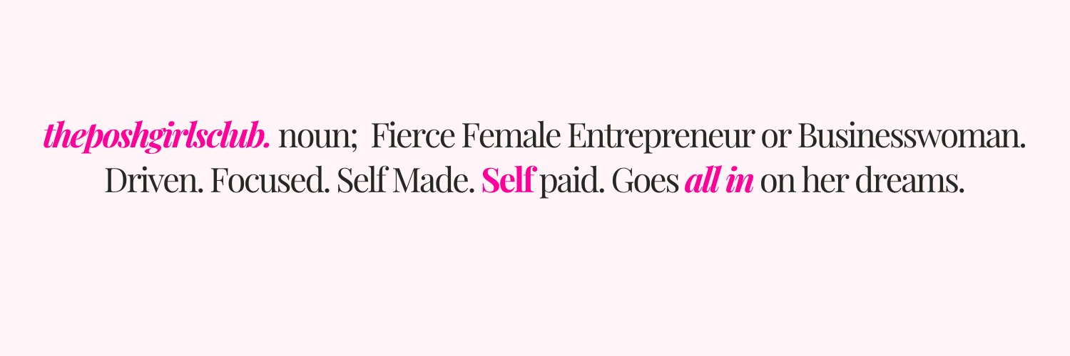 PoshGirlGang's profile banner image