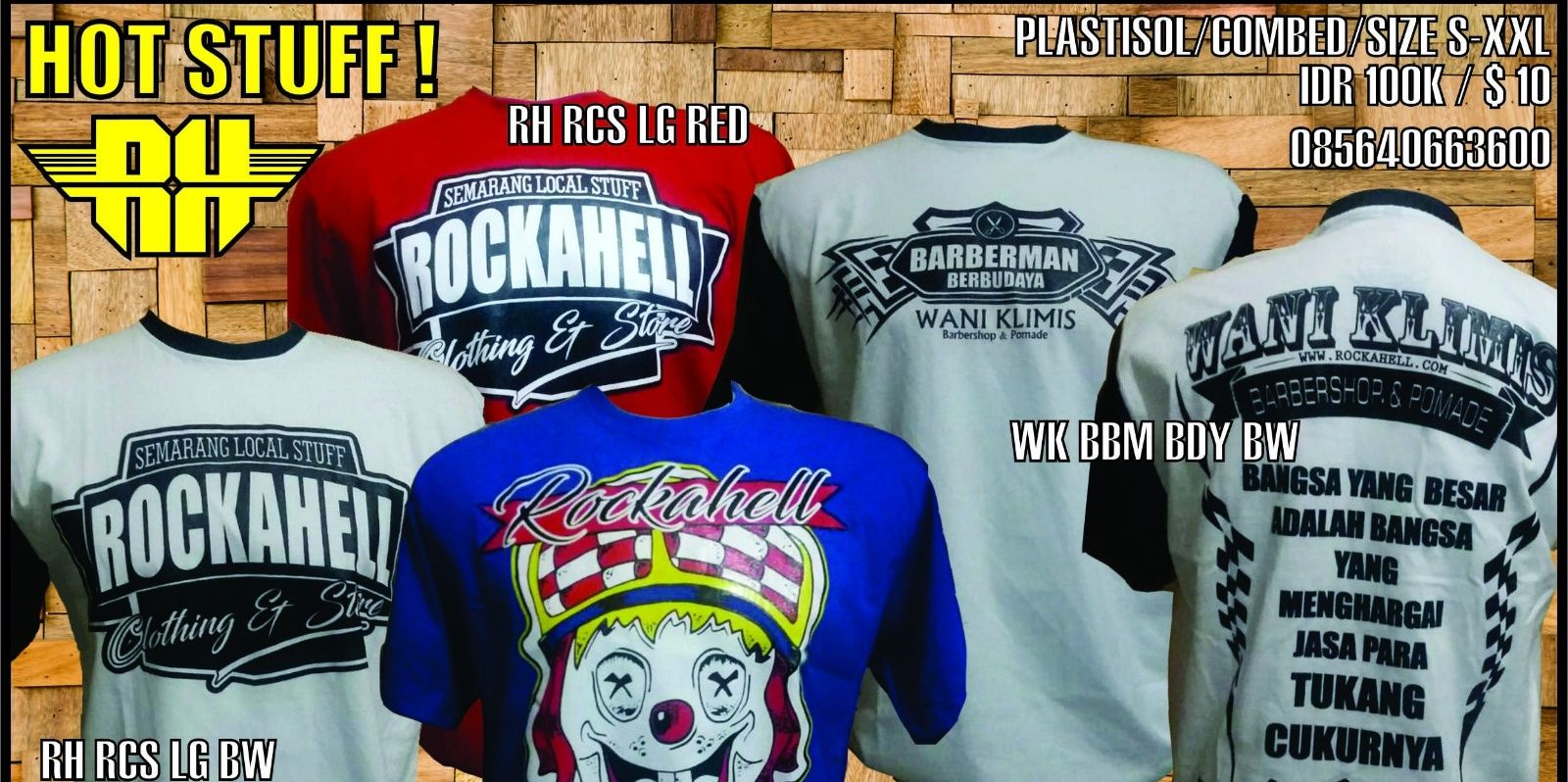 Rockahell Store banner