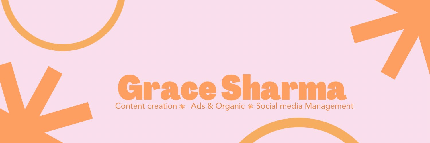 Grace Sharma | Creative Strategist & UGC Creator banner
