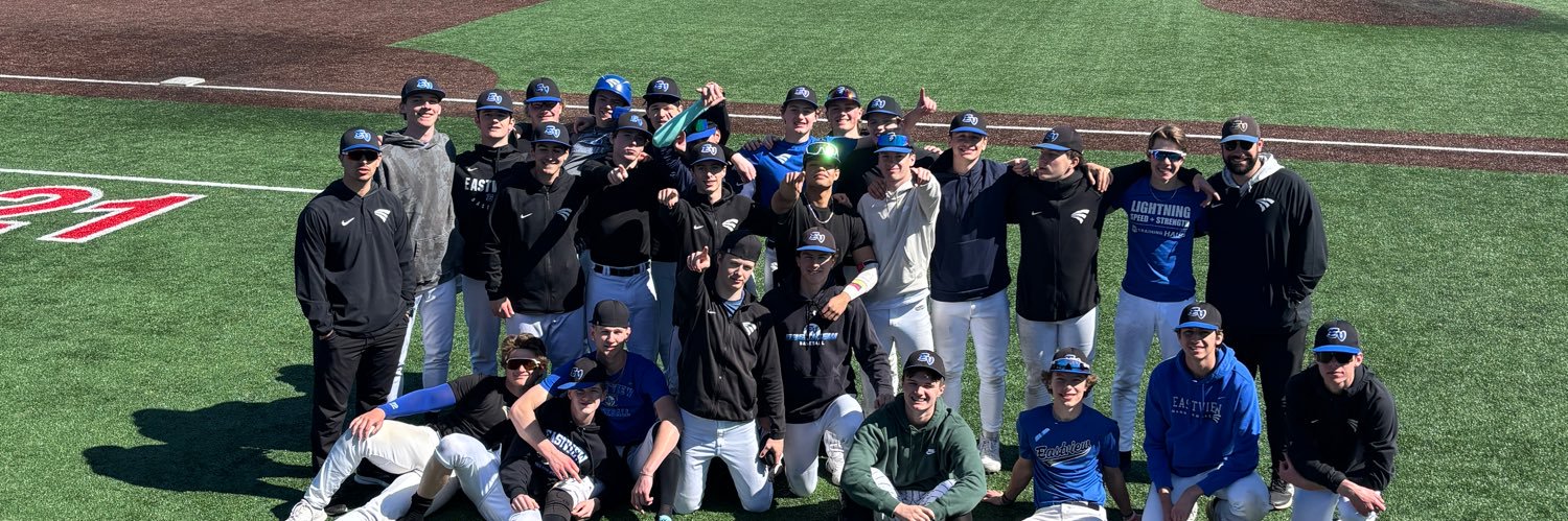 Eastview ⚡️ Baseball banner