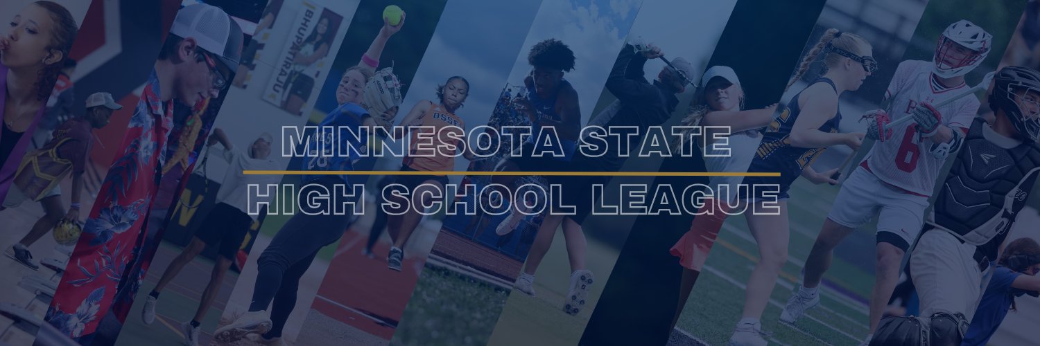 Minnesota State High School League's banner