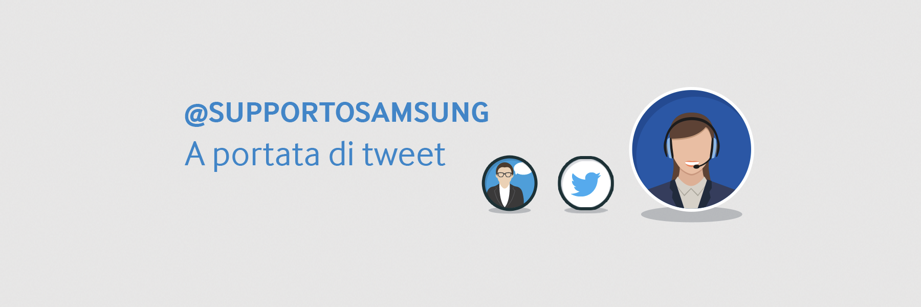 Supporto Samsung banner