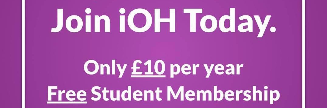 iOH - Association of OH & Wellbeing Professionals banner