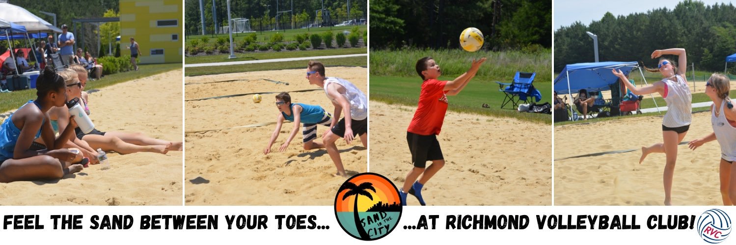 Richmond Volleyball Club banner